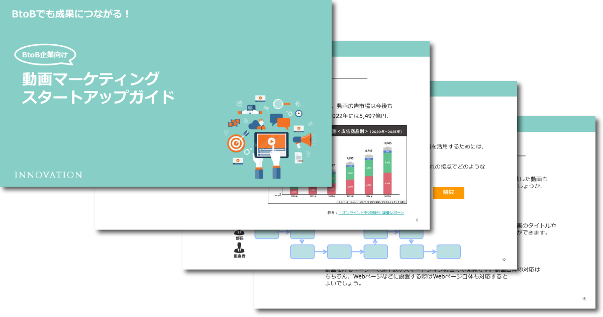 BtoBでも成果につながる！動画マーケティングスタートアップガイド