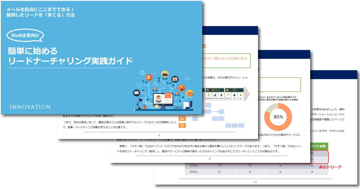 簡単に始めるリードナーチャリング実践ガイド