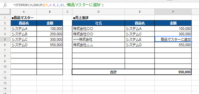 IFERROR関数