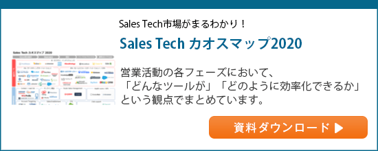 Sales Tech カオスマップ 2020
